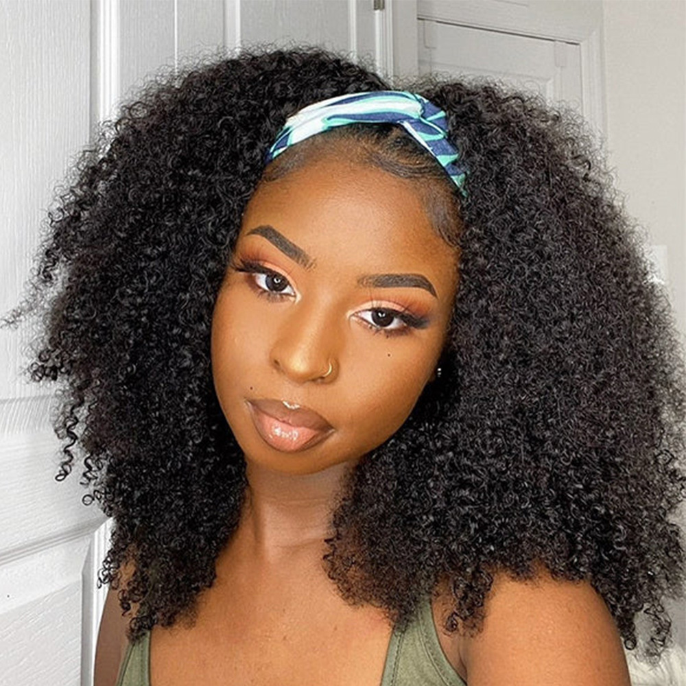 Effortless Curls, Instant Glam – Headband Wig Magic